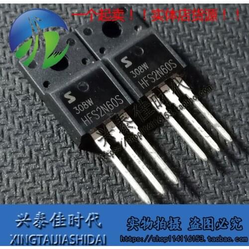 Original new 5pcs/ HFS2N60S 2A/600V TO-220F