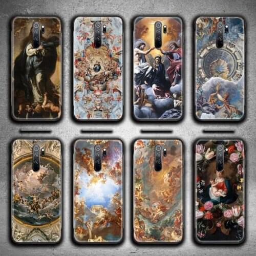 Renaissance art painting aesthetic Phone Case for Redmi 9A 8A 7 6 6A Note 9 8 8T Pro Max Redmi 9 K20 K30 Pro