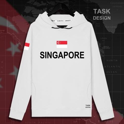 Singapore Singaporean SG Singapura SGP mens hoodie pullovers hoodies men sweatshirt new streetwear clothing Sportswear tracksuit