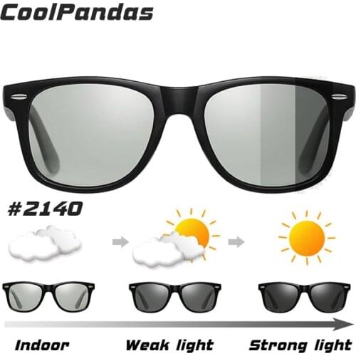 CoolPandas Driving Polarized Photochromic Sunglasses Men Chameleon Glasses Women Sunglasses Driver Goggles oculos de sol hombre
