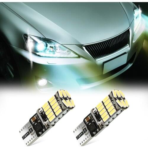 T10 W5W Super Bright LED Signal Lamp Car Interior Lamp for fiat 500 500x punto bmw e46 renault for toyota seat leon peugeot 206