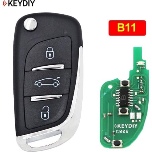 B11 3 Button Universal Remote Control Car Key for KD900 KD900+ URG200 KD-X2 Mini KD B-Series Remote Key DS Style KD Remote