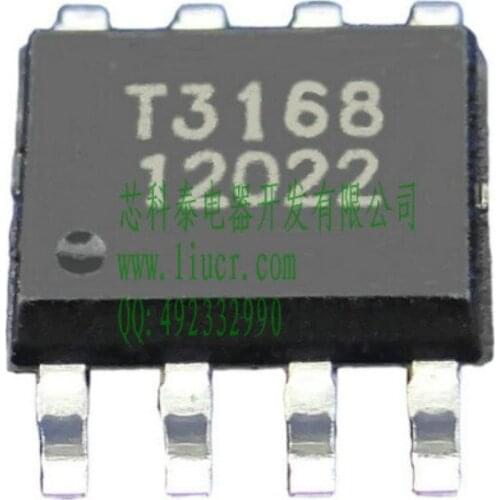 50pcs T3168 High Current Wireless Charging Wireless Power Supply Receiving IC Core Special General Circuit for Various Solutions