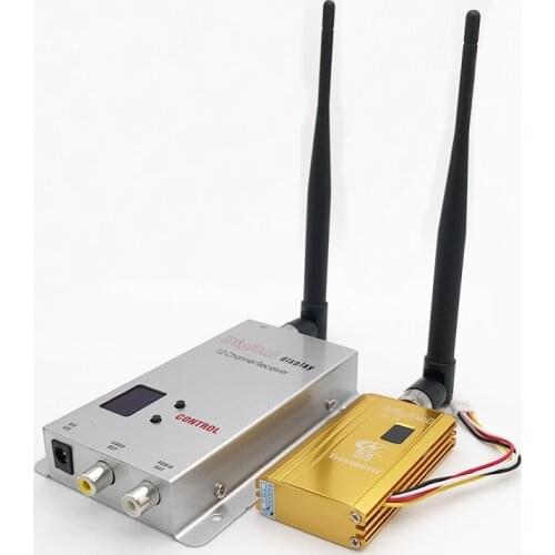 1.2G 1.5W wireless video transmitter and receiver set for FPV camera