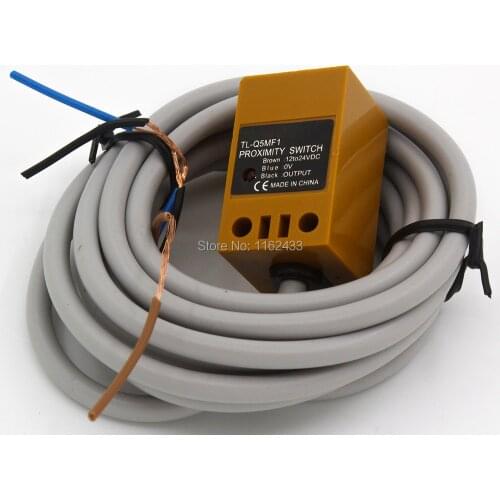 17x17x28 5mm sensing PNP NO TL-Q5MF1 prism shape inductive proximity sensor switch