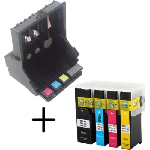 1x 14N1339 Printhead + ink cartridge Compatible for Lexmark 100 Series Pro205 Pro208 Pro209 Pro705 Pro708 Pro715 Pro901 Pro905