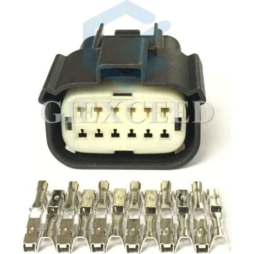 12 Pin 33472-1201 Automotive Headlight Socket Female Connector For Ford Focus Mondeo Buick Chevrolet