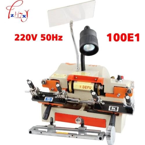 220v/50hz Multi Fuctional Chucking 100-E1 Key Duplicating Machine Key Cutting Machine Locksmith Tools 1pc Convenient