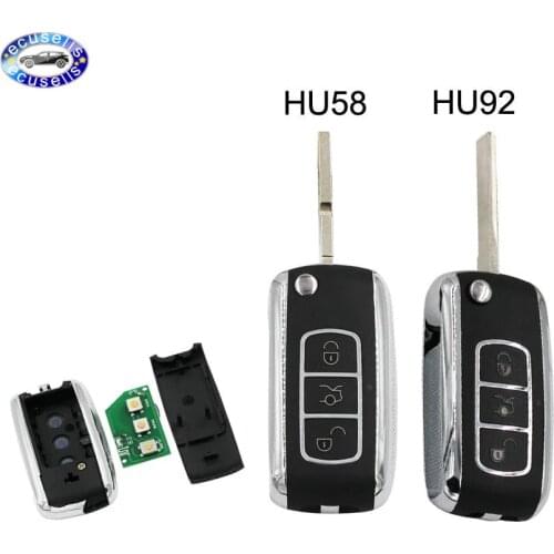 3 Button Bentley Style Remote Key Fob Keyless for BMW 315MHZ 433MHZ ID44 Chip PCF7935 HU92 HU58 Blade