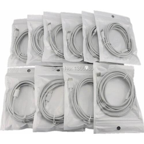 300pcs 1m 2m USB Type C to Type-C Cable PD Fast Charging for iPhone for Samsung S20 for Macbook USB-C Cord