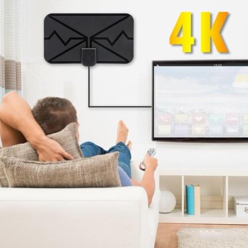 NEW Digital Antenna TV indoor Amplifier Signal Booster UHD High Signal For 4K Gain 50dBi TV receiver antenna HDTV Aerial B5Y0
