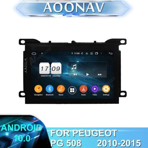 2 din 2DIN Android Car radio DVD player FOR PEUGEOT PG 508 2010-2015 car stereo autoradio auto audio head unit GPS navigation