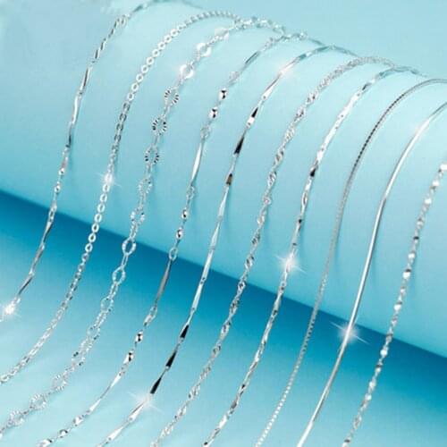 10pcs/lot Iced Out Chains Jewelry Luxury Designer Jewelry Women Necklace Without Pendant Necklaces Chain