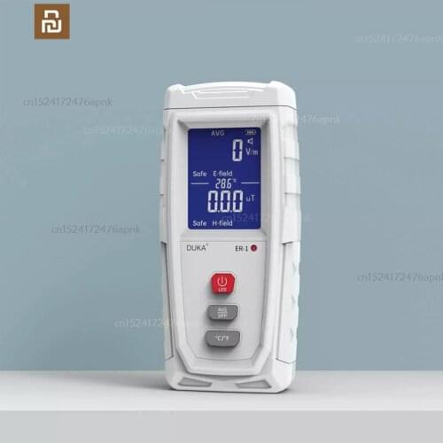 Xiaomi electromagnetic radiation detector 5Hz-3500MHz frequency tester sound and light alarm digital LCD display mi home