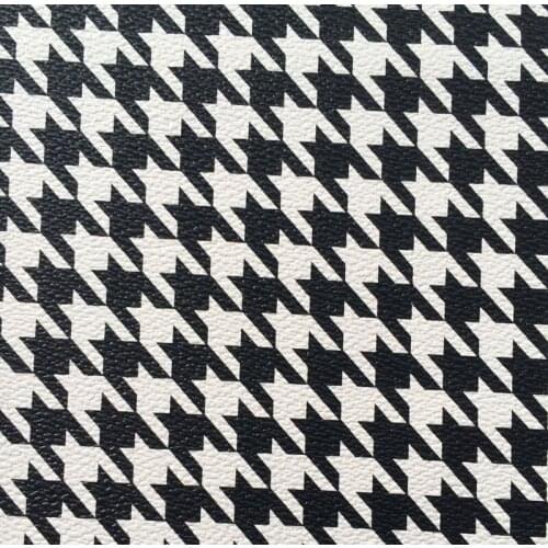 Synthetic PVC SWALLOW GIRD printed Imitation leather material