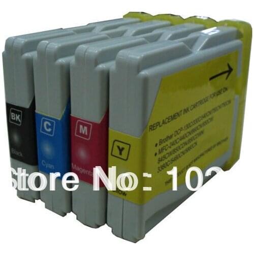 Einkshop For brother LC51 LC10 LC37 LC960 LC970 ink Catridge for Brother DCP-130C DCP-330C 340CN MFC-685CW MFC-845CW printer