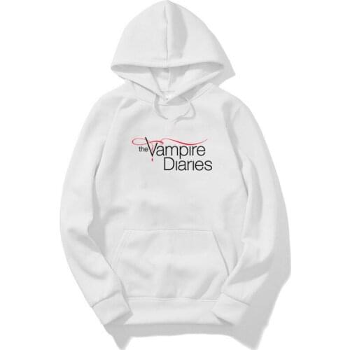 The Vampire Diaries Luminous Boys and Girls Hoodies Man Women Sweatshirts Winter Clothes Casual Fashion High Quality Sweatshirts