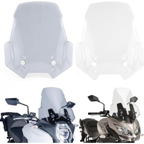Motorcycle Windscreen Windshield Wind Screen Protector for Kawasaki Versys 650 1000 2015-2019 Versys 1000 2012-2014 KLE650 2018