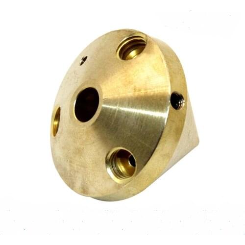 1pcs 3D printer accessories 3 input 1 output multi color multi nozzle brass nozzle diamond nozzle caliber 0.4