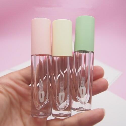 10pcs Empty Clear Plastic Lipgloss Containers with Wand for Base Gel Oil Balm Bulk Cosmetic Packaging