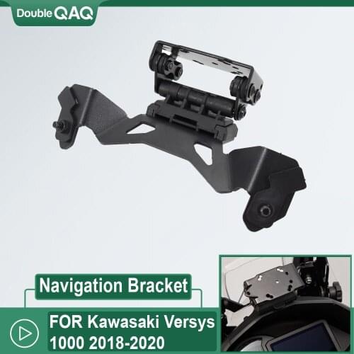 2018-2020 For Kawasaki Versys 1000 VERSYS1000 NEW Motorcycle Accessories Smart Phone Navigation GPS Plate Bracket Adapt Holder