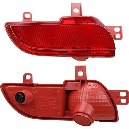 6351HA 6350HA for Peugeot 206 207 Car Rear Bumper Light Reverse Tail Fog Lamp Reflector