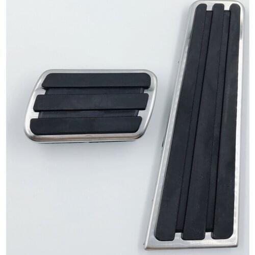 For Porsche Panamera 718 Boxster Cayman Fuel Brake Foot Rest pedals Plate Accelerator brake pedal styling Car accessories