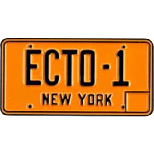 Ghostbusters Exclusive Ecto-1 License Plate Pin