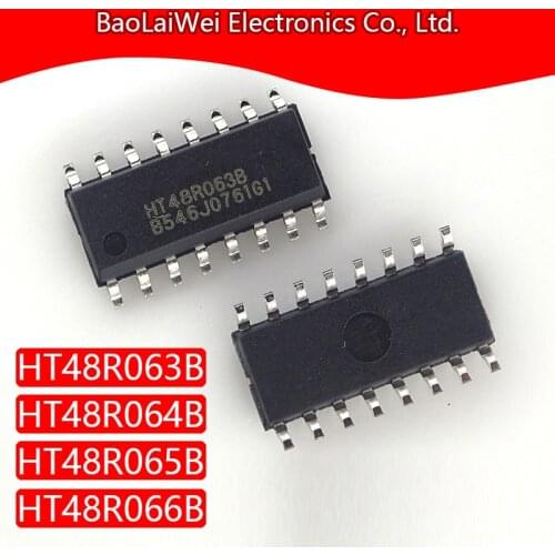 2pcs HT48R063B HT48R064B HT48R065B HT48R066B 16NSOP 16DIP 24DIP 20SOP 20SOP 24SSOP Electronic Components Integrated Circuits