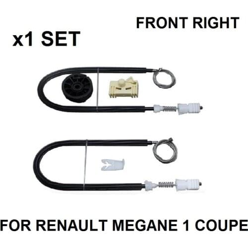 FOR RENAULT MEGANE COACH MK I COUPE ELECTRIC WINDOW REGULATOR REPAIR KIT FRONT RIGHT 1996-2003