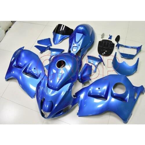Fairing Kits HAYABUSA 1997 - 2007 Blue Full Body Kits GSXR 1300 2006 Abs Fairing GSX-R1300 99 00 no paint