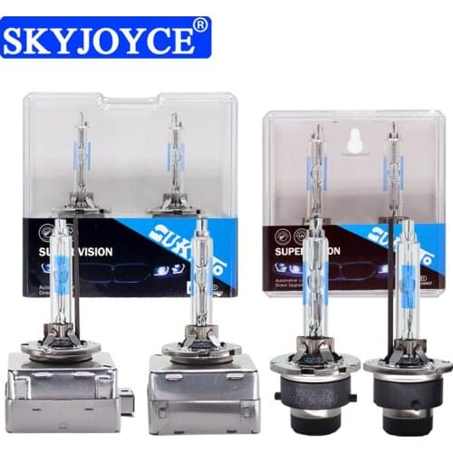 SKYJOYCE 2PCS OEM D1S D1 D2S D2 D3S D3 D4S D4 35W/55W 12V Xenon HID Headlamp Bulbs For E30 E32 E34 E36 E38 E39 E46 E53 E60 E63