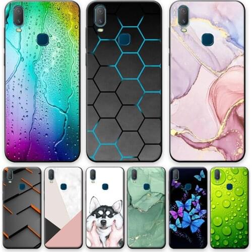 For vivo Y11 2019 Case 6.35" Matte TPU Protective Case For vivo Y11 2019 Soft Silicone Phone Cover For vivo Y11 2019 Animal Capa