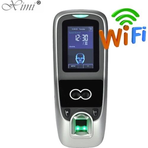 ZK Multibio700/Iface7 WIFI TCP/IP Biometric Face Fingerprint Access Control Systems Facial Door Access Control Time Attendance