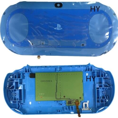 Original New for SONY PS Vita for PSVITA PSV 2000 Back Housing Cover Shell Blue LCD Screen Display PS Vita Slim PSV2000 Console