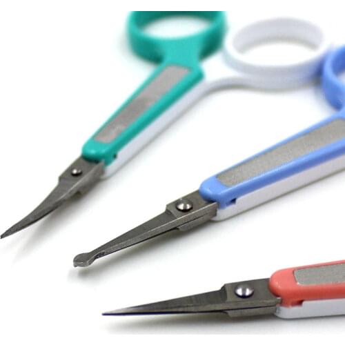 1pcs Professional eyebrow scissors Stainless Steel eyelashes extension tool high quality Makeup Scissor