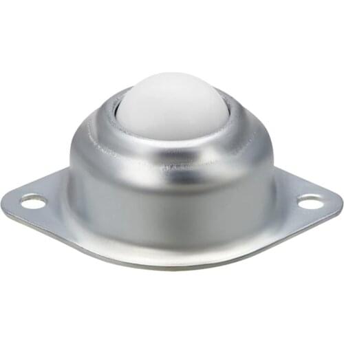 0.5 Inch, 1 Inch Roller Ball Transfer Bearings, Two Holes Nylon Ball Transfer Bearing Roller Ball for Transmission, Furniture