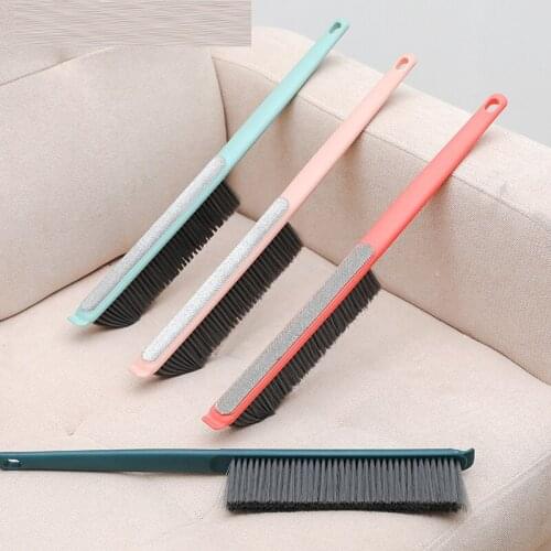 1Pcs Household Bed Sweeping Brush Soft Bristles Vacuuming Artifact Hair Brush Sofa Carpet Cleaning Broom Dusting Brush