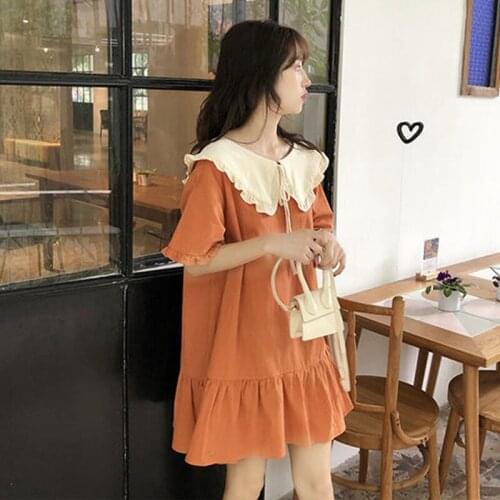 SKNG Loose Summer Dresses