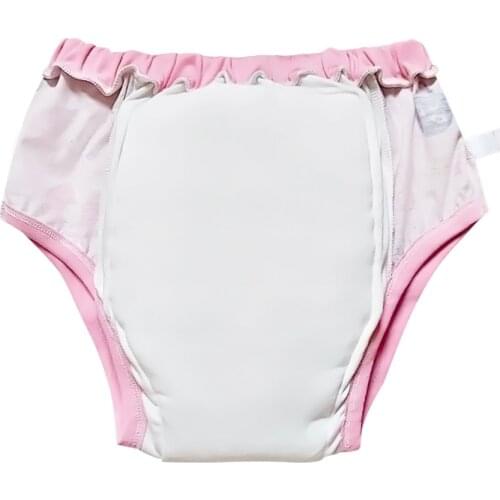 Adult printed yellow bear trainning pants/Adult baby brief with padding inside/adult trainning pant/for ddlg diaper lover