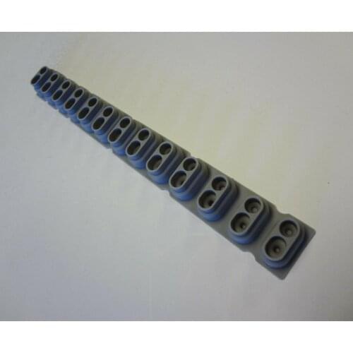 1PCS Contact Rubber For Keyin Korg PA300 PA500 PA600 PA1000 PA900 13 Keys Conductive Rubber Contact Strip Electronic Organ Parts