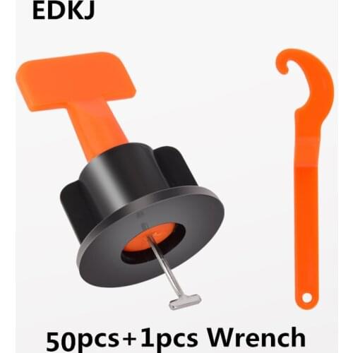 50pcs/set Level Wedges Tile Spacers For Flooring Wall Tile Spacer Carrelage Tile Leveling System Leveler Locator Spacers Plier
