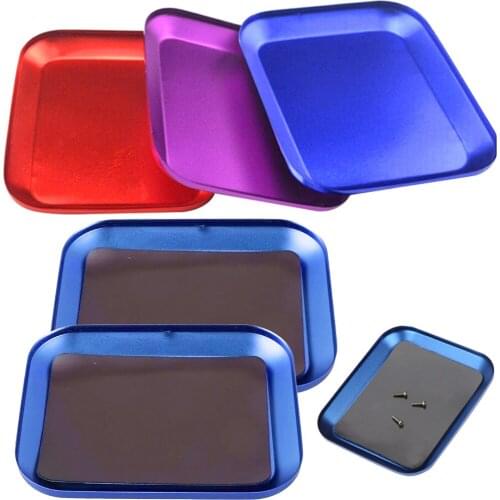 RCTOYFUN RC Car Aluminium Alloy Screw Tray With Magnetic Assembly Accessories For RC Model Drone Quadcopter Car Phone Repair