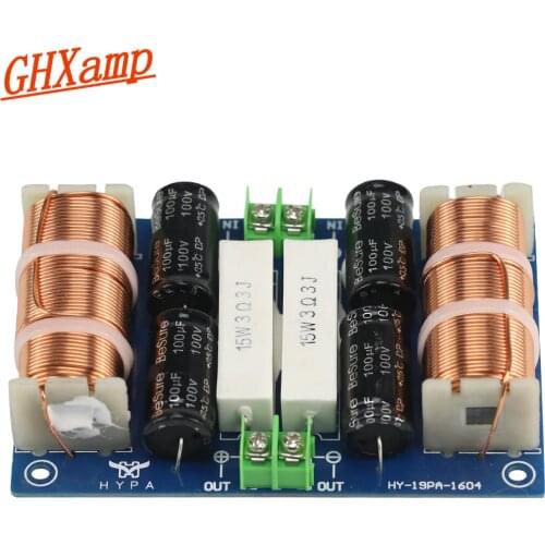 400W Pure Subwoofer Crossover Audio Board Home Car Auto Speakers Passive 10 inch 12 inch Hifi High Power Divider 1PCS