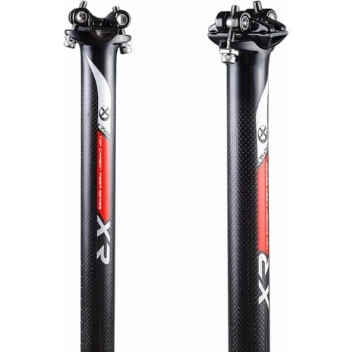 XRIDE XR carbon seatpost Back 0 mm Carbon road bike mountain MTB bike Seatpost 27.2/30.8/31.6*400mm Carbon Bike Cycling Parts