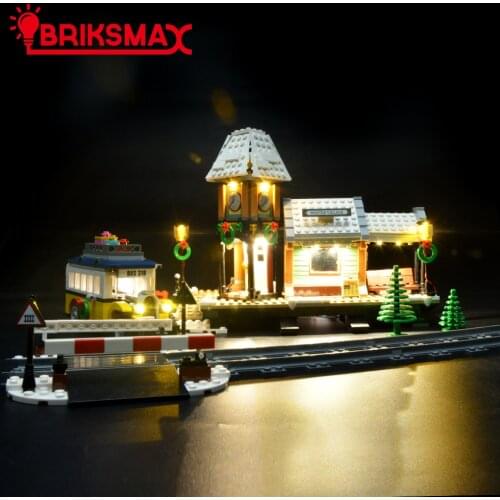 BriksMax Led Light Kit For 10259 Winter Village Station