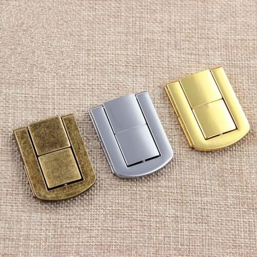 32*43mm Hardware Accessories Luggage Lock Metal Zinc Alloy Buckle Plane Jewelry Box Lock