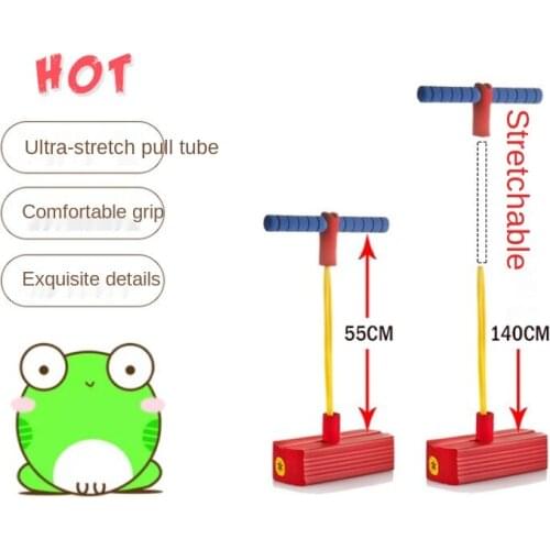 Pogo Stick Children 's Outdoor Sports Sensory Training Sound Bounce Toy Frog Jump Flash Jump