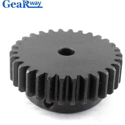 Gear Wheel Metal 1.5Module 40T 45Steel Rc Pinion Gears 6/8/10/12/15/16mm Bore 1.5 Mould 40Tooth Gear Wheel Spur Gear Pinion