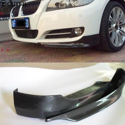 E90 standard Carbon Fiber Front Side Bumper Splitters Aprons for BMW E90 standard bumper 2009-2012